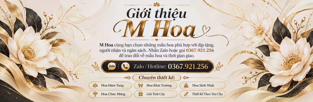 Ảnh bìa Shop hoa tươi Gò Công Tiền Giang - Hoa tươi cho từng lời chúc